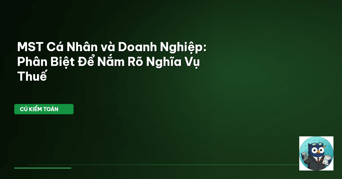MST cá nhân