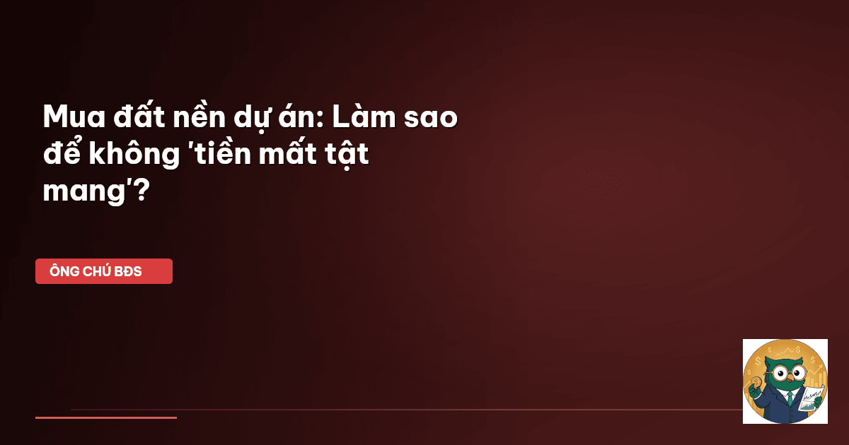 mua đất nền dự án