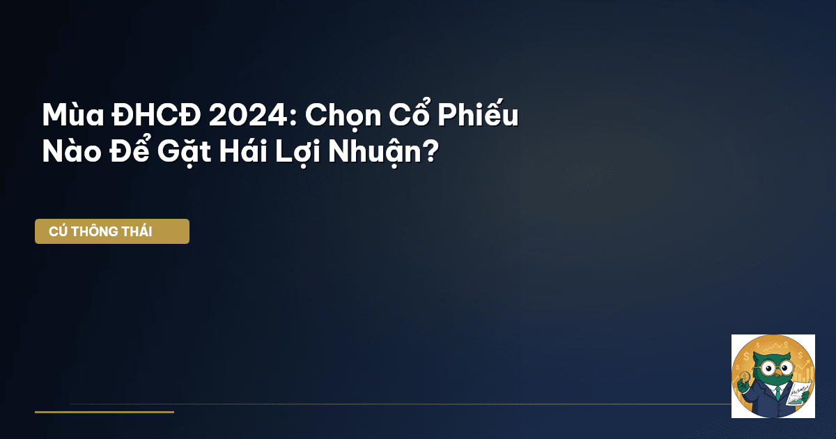 cổ phiếu ĐHCĐ