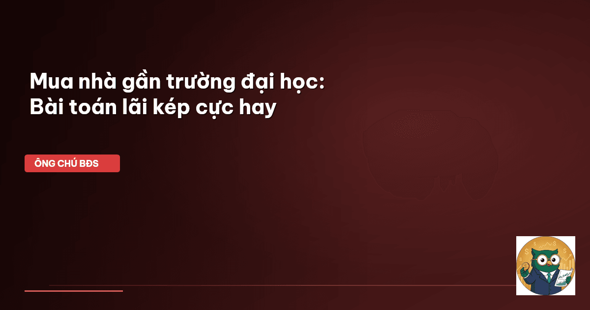 mua nhà gần trường đại học