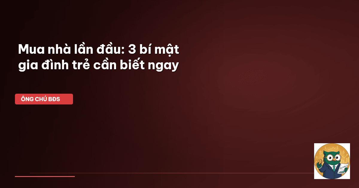 mua nhà lần đầu