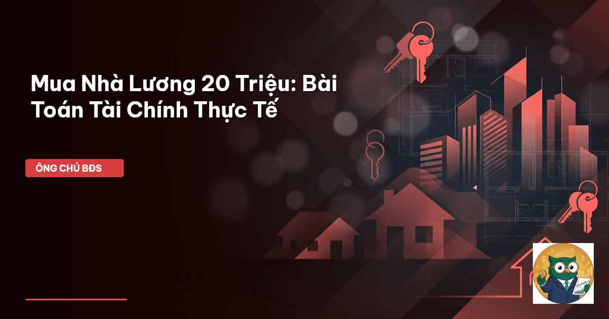 mua nhà lương 20 triệu