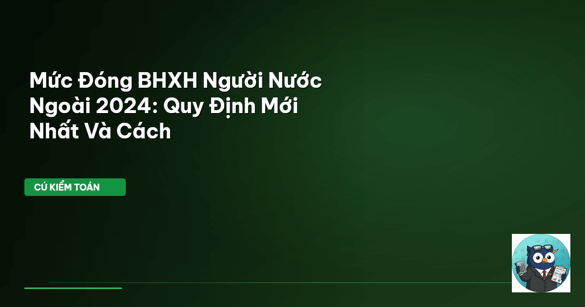 BHXH người nước ngoài