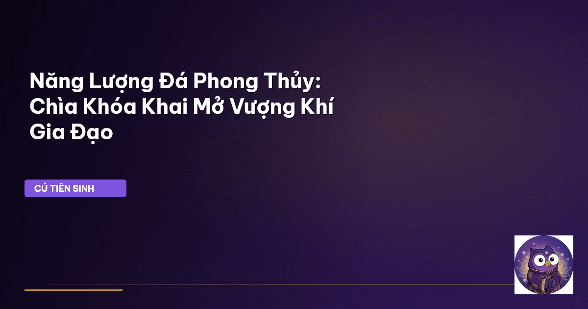 nạp năng lượng đá phong thủy