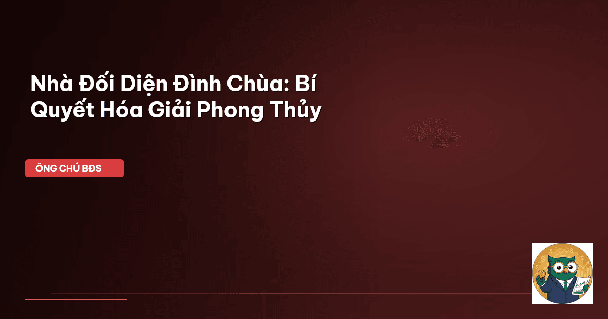 nhà đối diện đình chùa