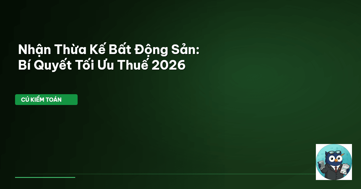 thuế thừa kế bất động sản