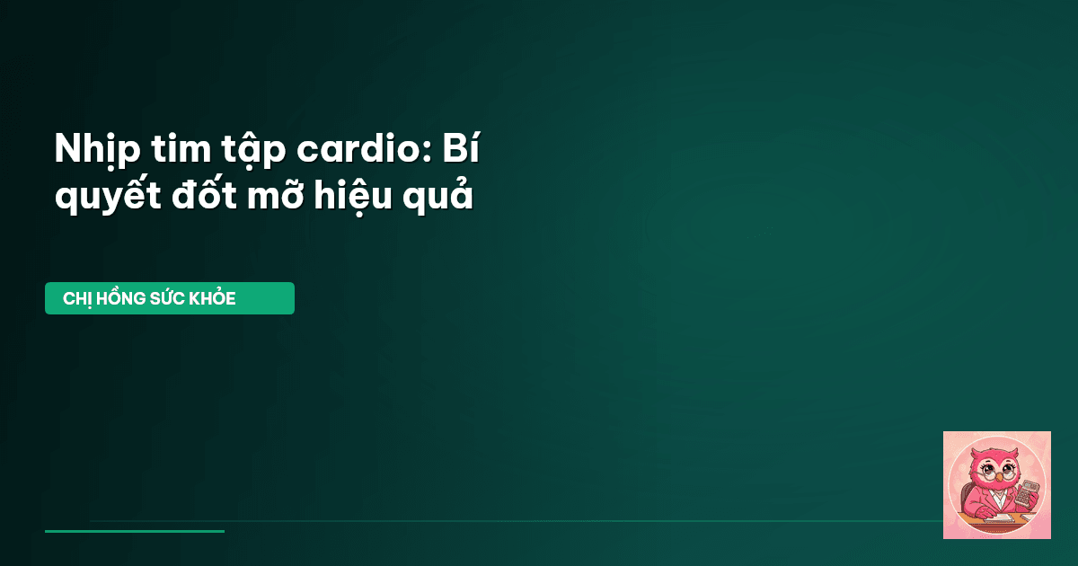 zone nhịp tim cardio