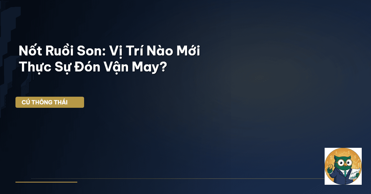Nốt Ruồi Son: Vị Trí Nào Mới Thực Sự Đón Vận May?