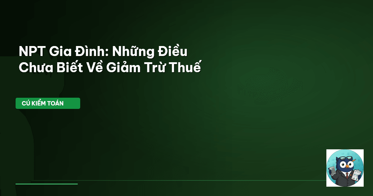 giảm trừ gia cảnh