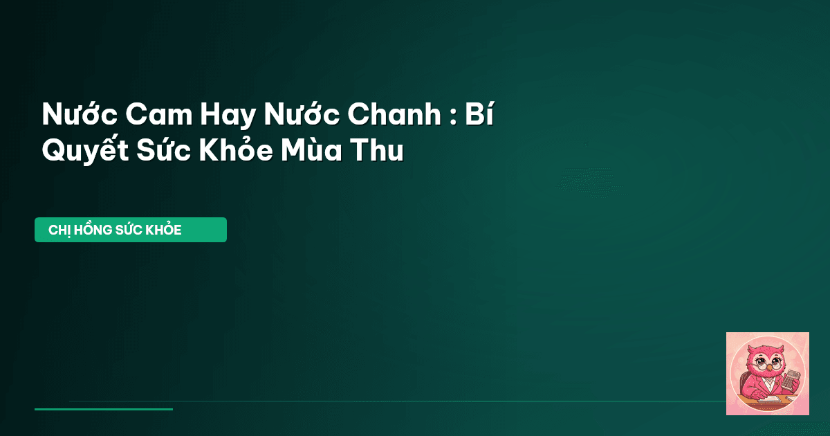 nước cam