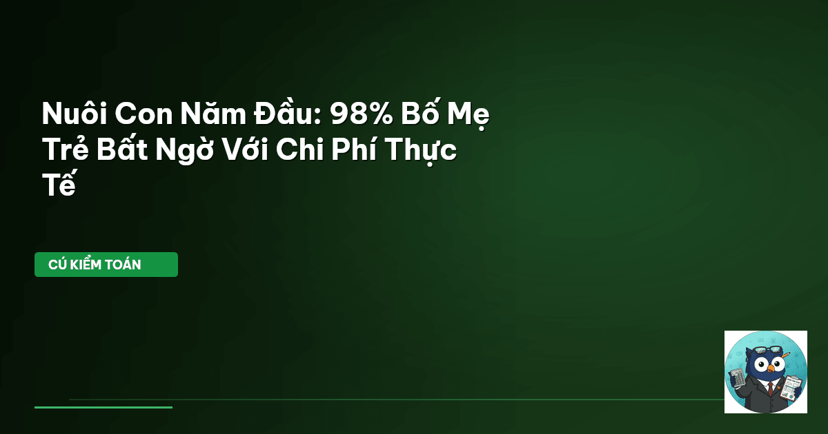 chi phí nuôi con