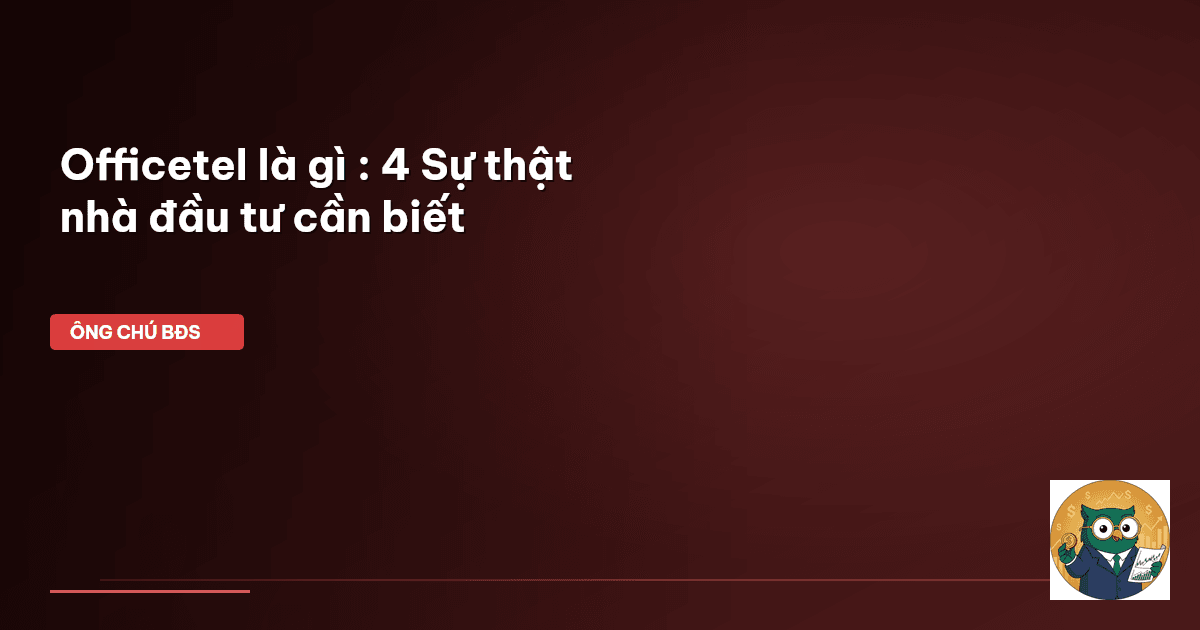 officetel là gì