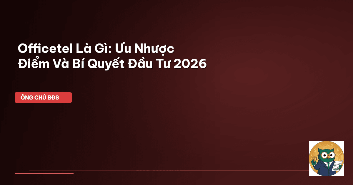 officetel là gì