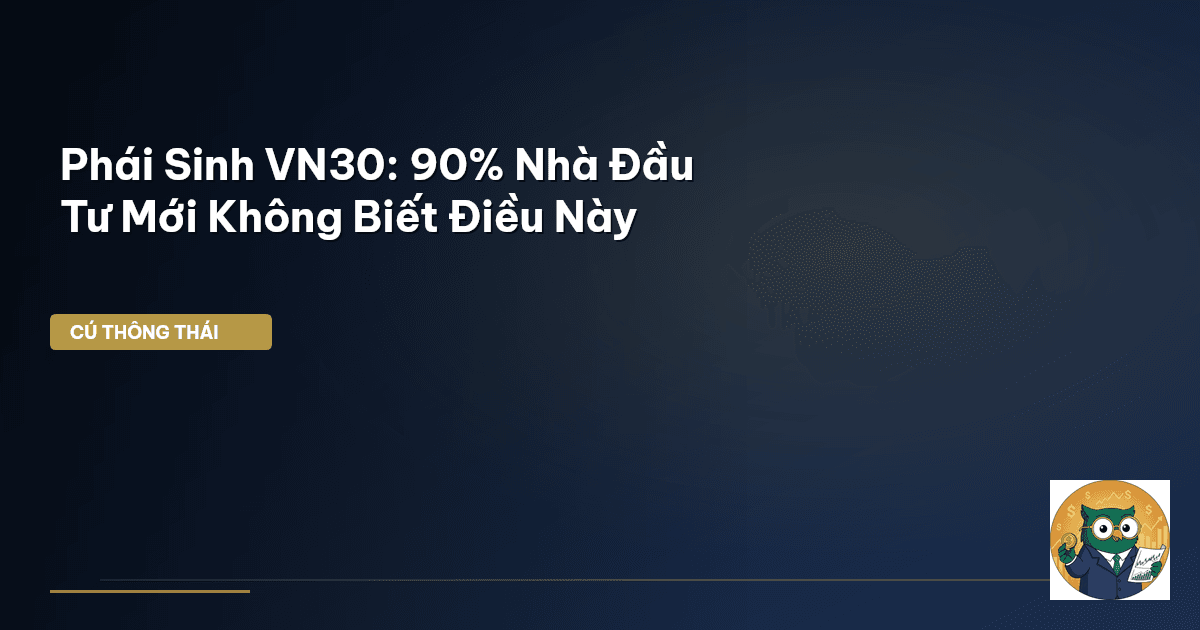 Phái Sinh VN30: 90% Nhà Đầu Tư Mới Không Biết Điều Này