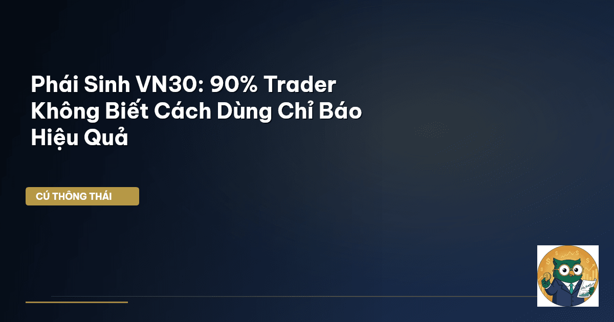 Phái Sinh VN30: 90% Trader Không Biết Cách Dùng Chỉ Báo Hiệu Quả