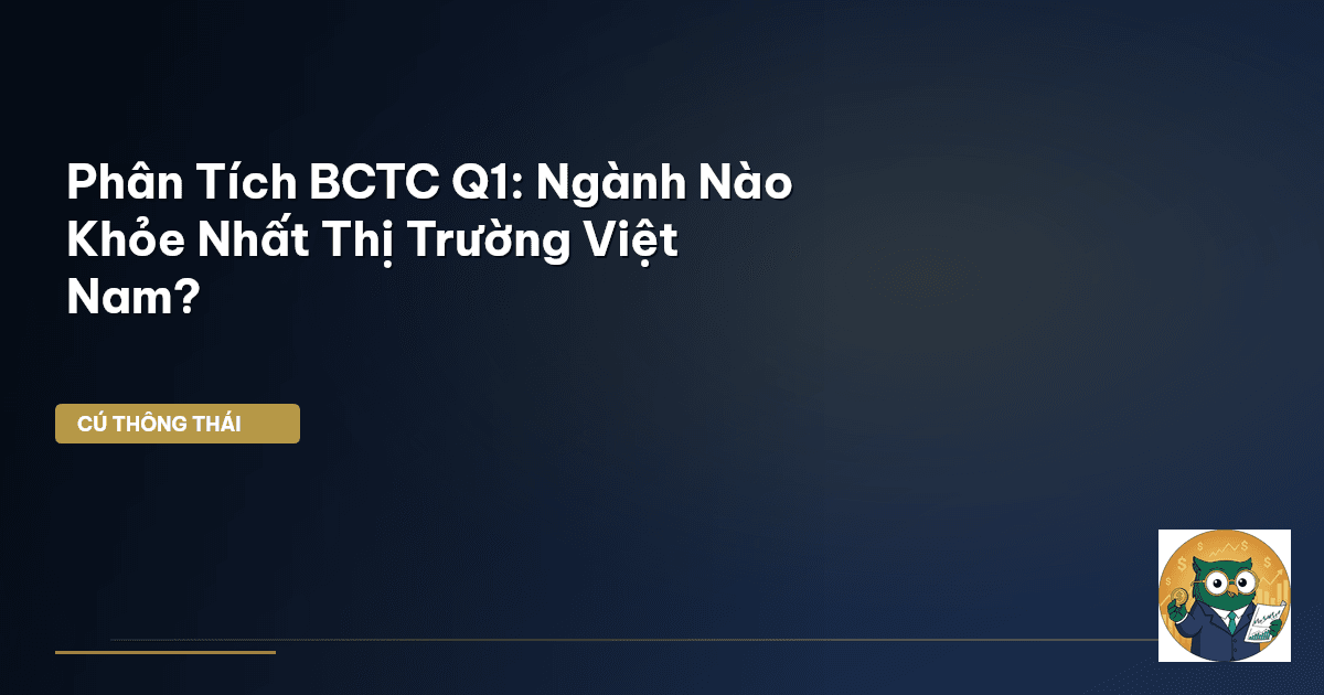 Phân Tích BCTC Q1: Ngành Nào ‘Khỏe’ Nhất Thị Trường Việt Nam?