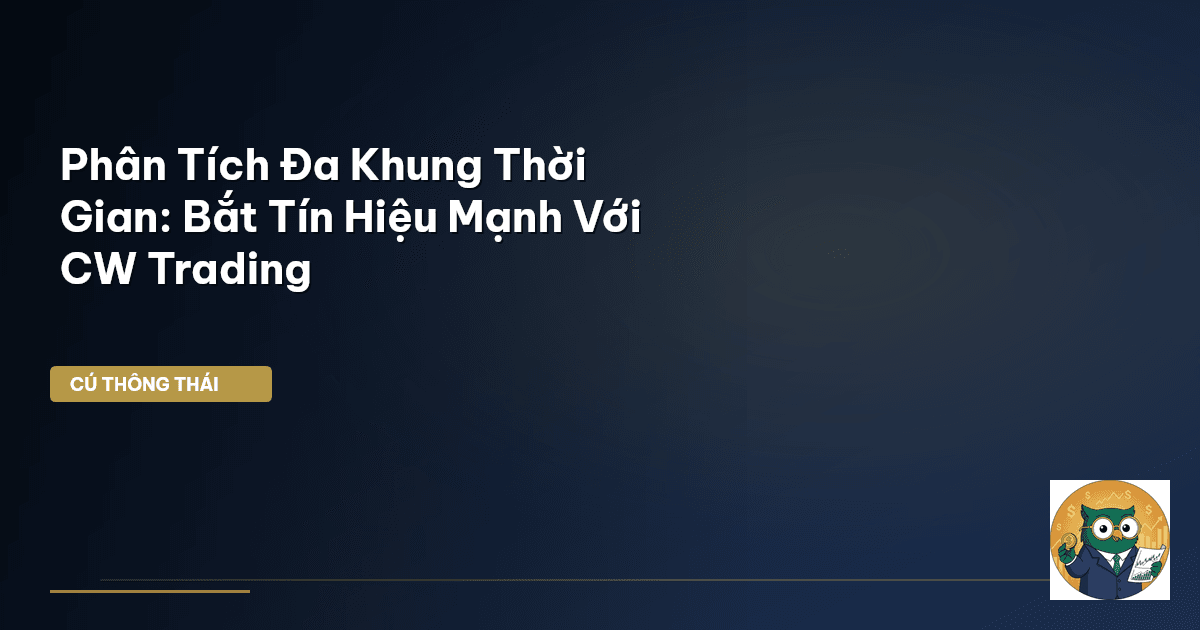Phân Tích Đa Khung Thời Gian: Bắt Tín Hiệu Mạnh Với CW Trading