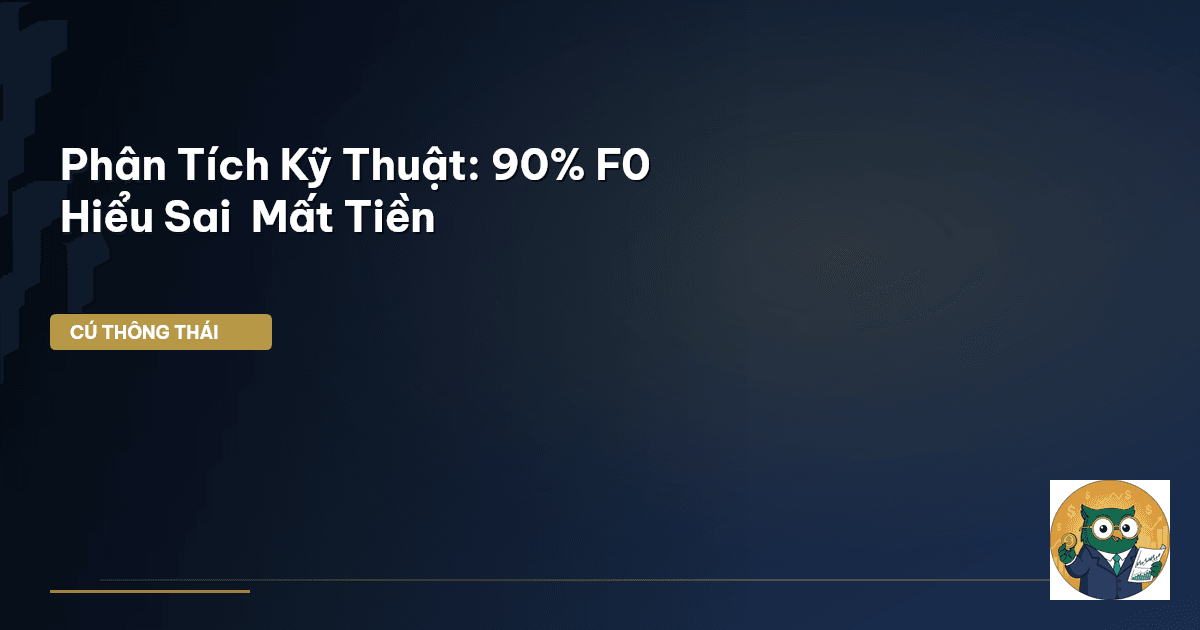 Phân Tích Kỹ Thuật: 90% F0 Hiểu Sai & Mất Tiền