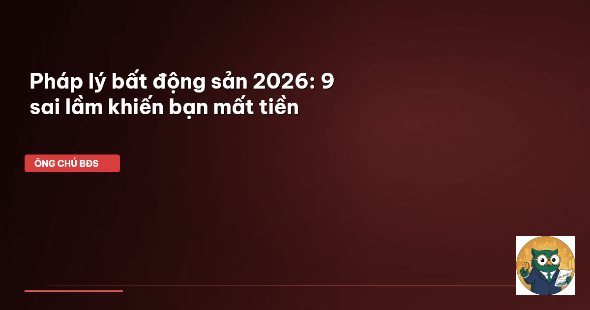 pháp lý bất động sản