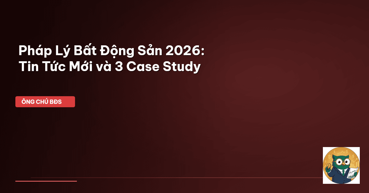 pháp lý bất động sản 2026
