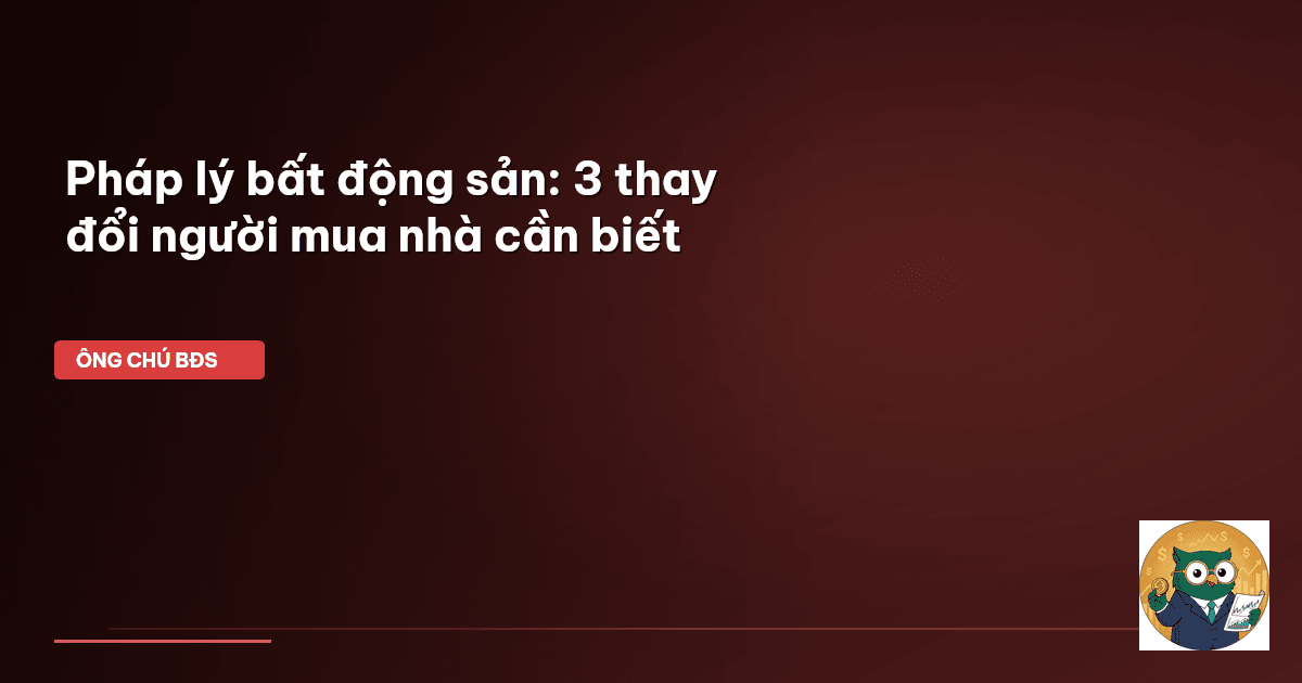 pháp lý bất động sản