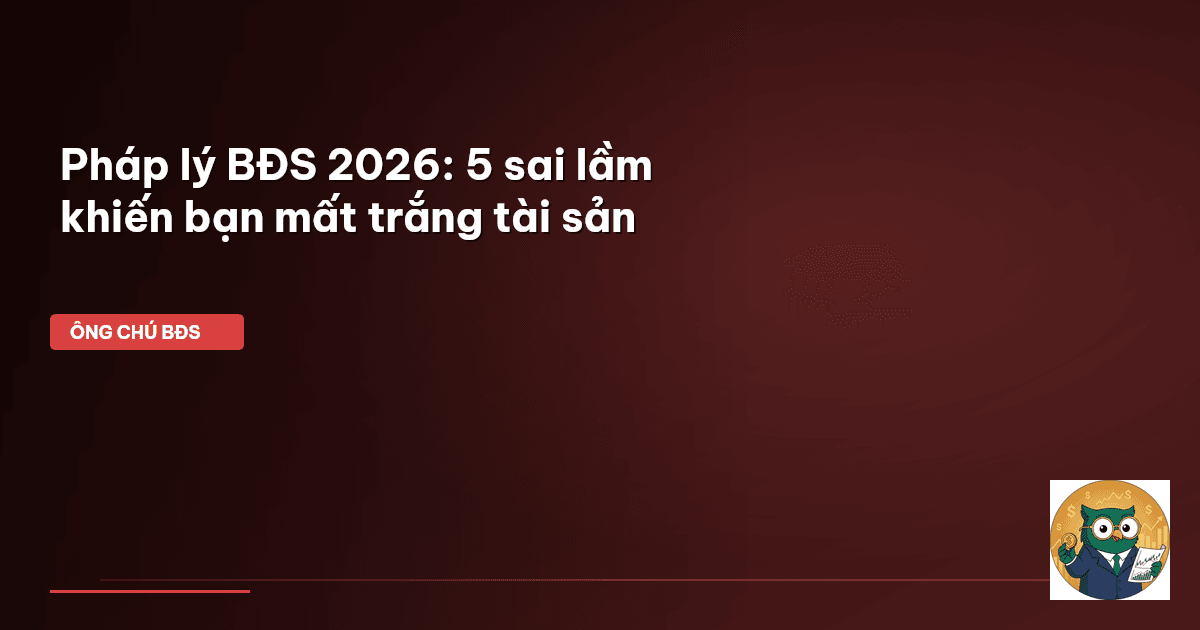 pháp lý bất động sản