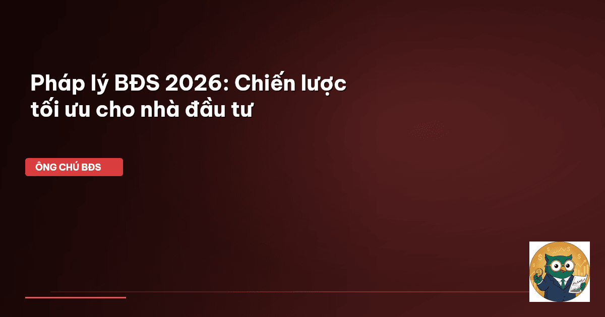 pháp lý bất động sản 2026