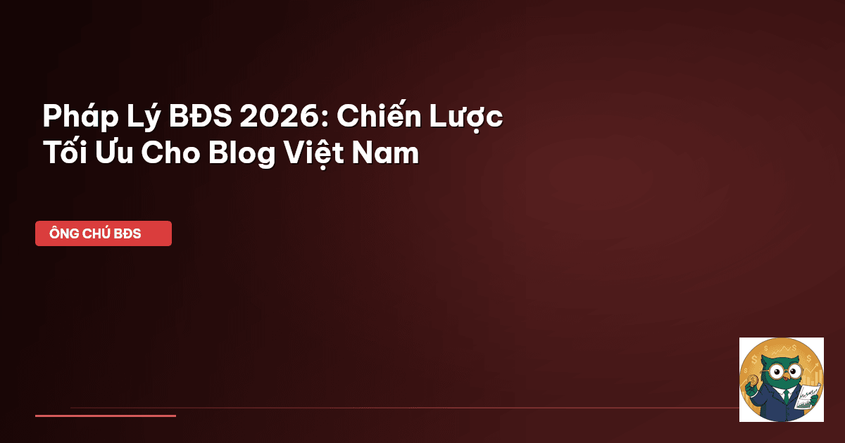 pháp lý bất động sản 2026