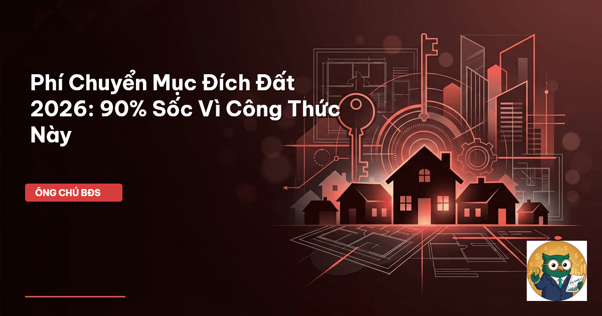 phí chuyển mục đích sử dụng đất