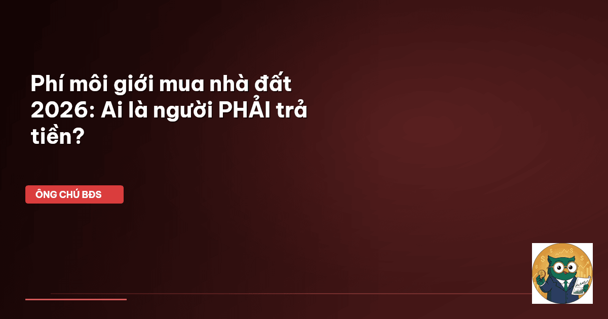 phí môi giới mua nhà đất 2026