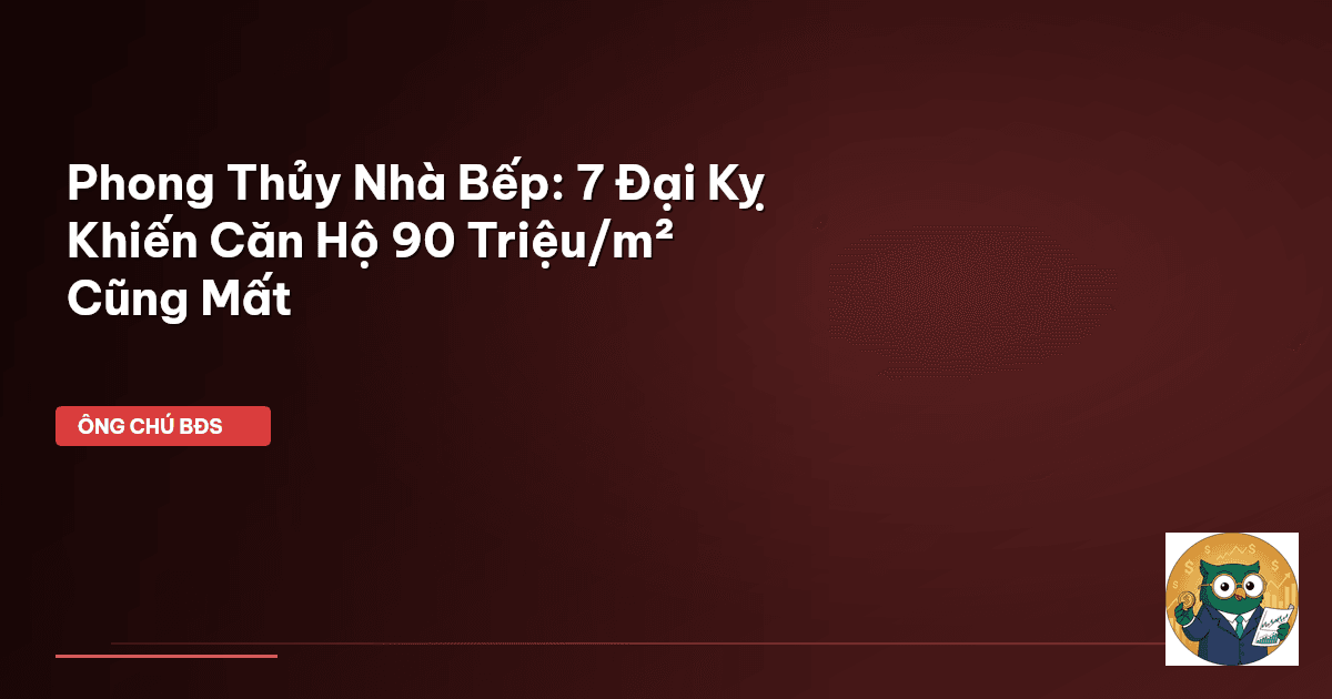 phong thủy nhà bếp