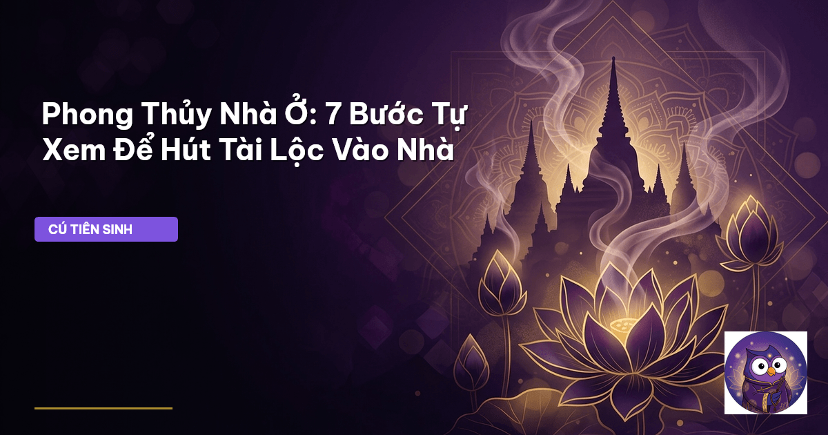 phong thủy nhà ở
