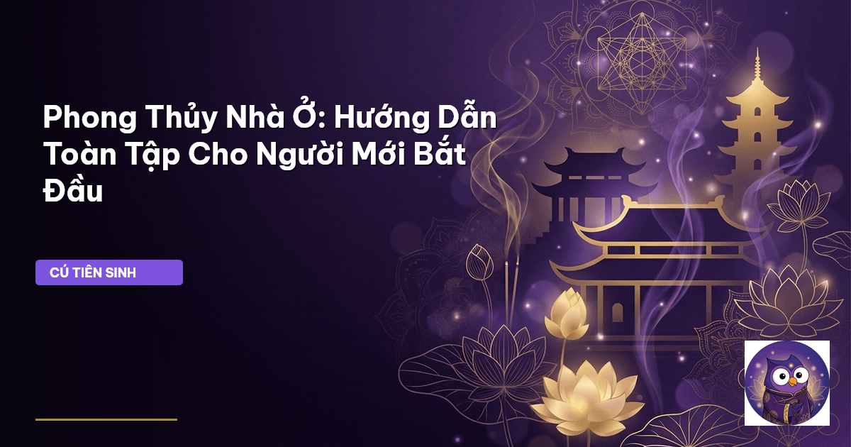 phong thủy nhà ở