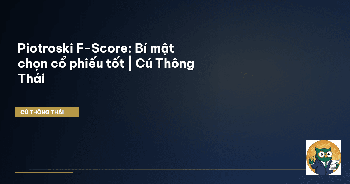 Piotroski F-Score