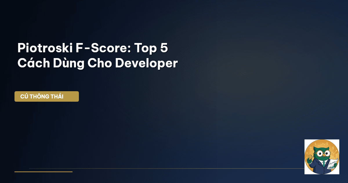 Piotroski F-Score