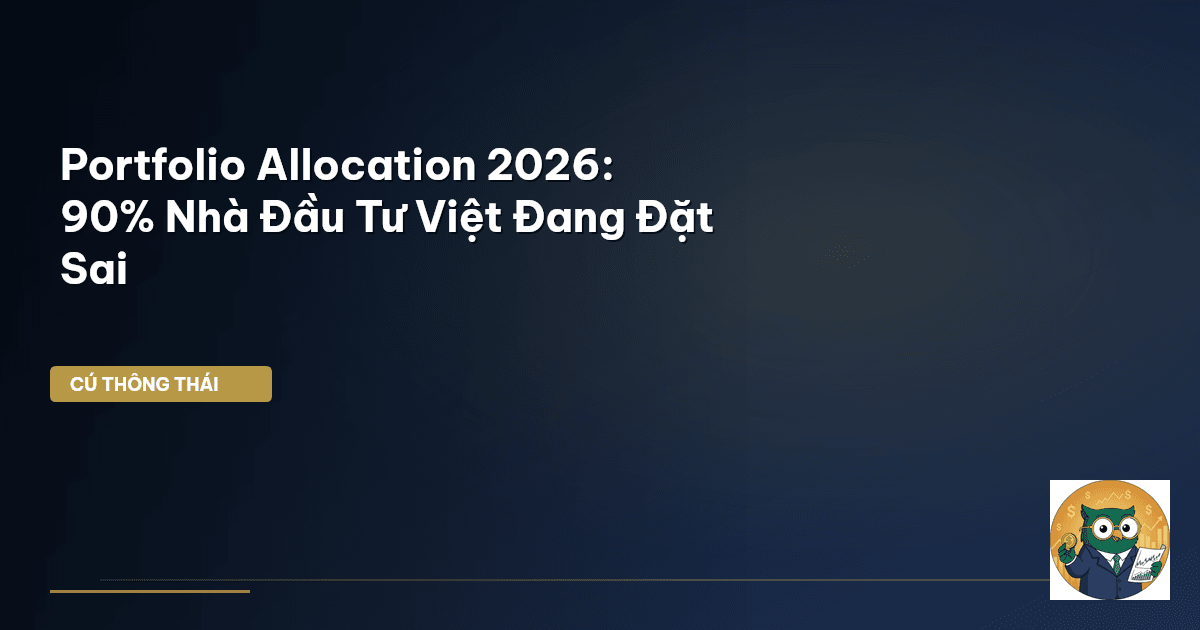 Portfolio Allocation 2026: 90% Nhà Đầu Tư Việt Đang Đặt Sai