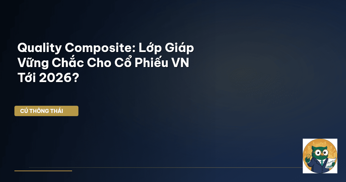 Quality Composite: ‘Lớp Giáp’ Vững Chắc Cho Cổ Phiếu VN Tới 2026?