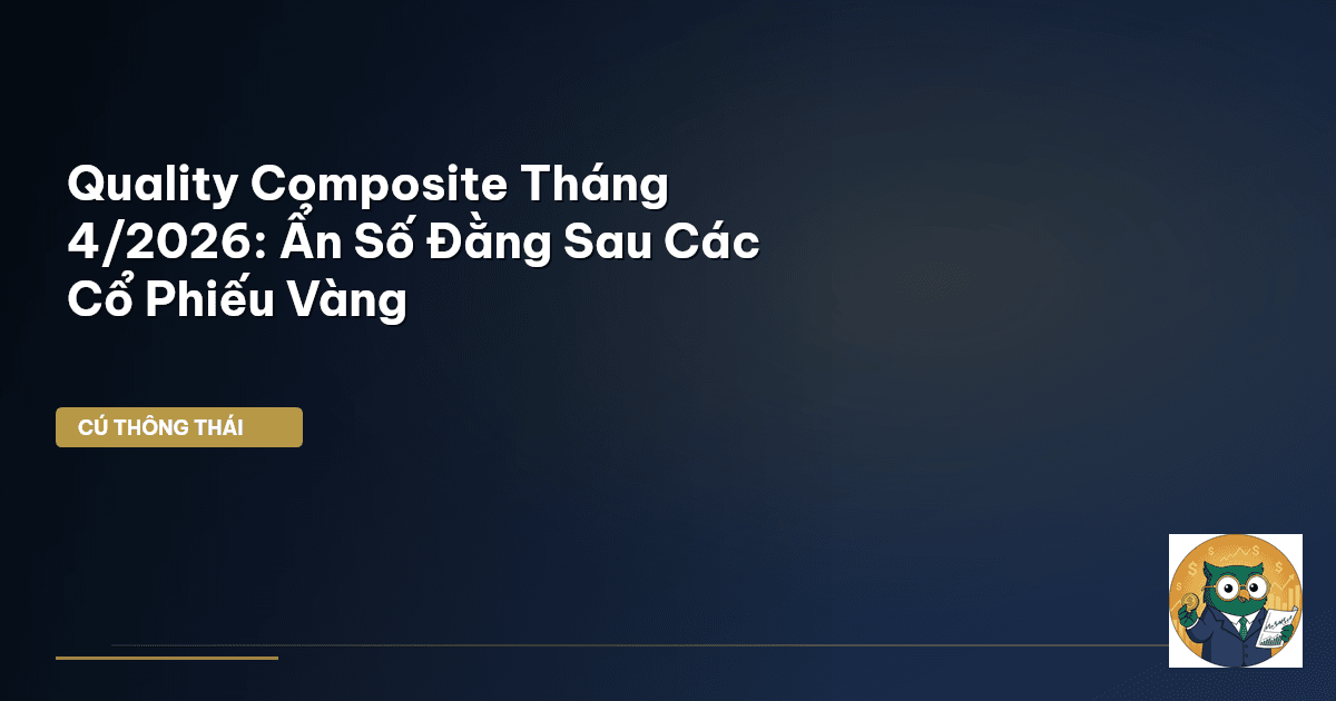 Quality Composite Tháng 4/2026: Ẩn Số Đằng Sau Các Cổ Phiếu Vàng