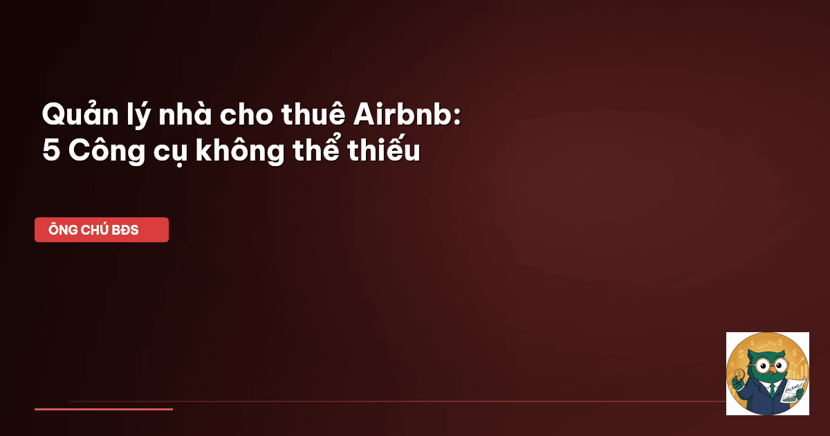 quản lý airbnb từ xa
