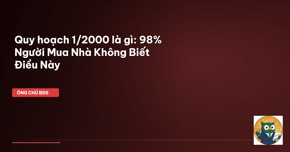 quy hoạch 1/2000