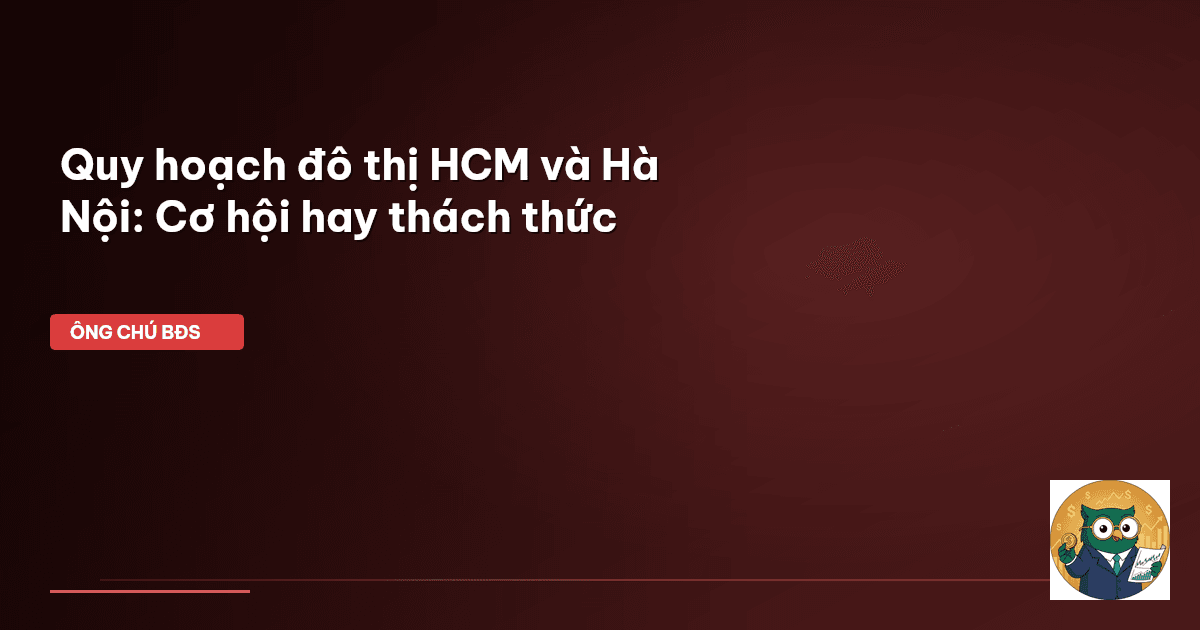 quy hoạch đô thị