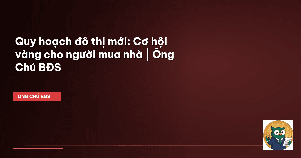 quy hoạch đô thị
