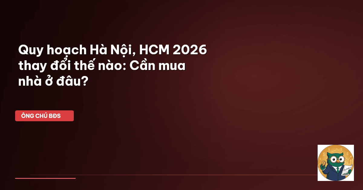 quy hoạch đô thị HCM