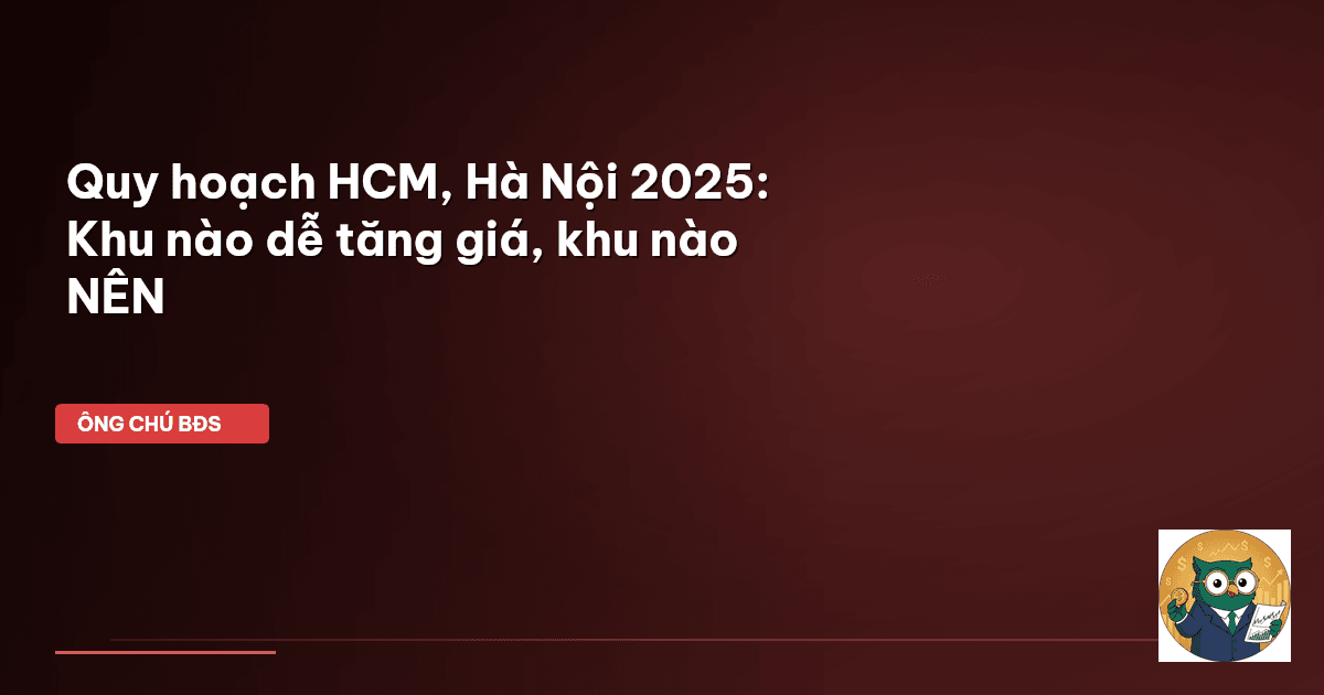 quy hoạch đô thị HCM 2025