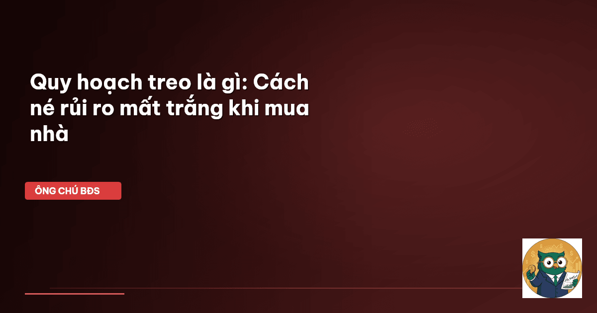 quy hoạch treo