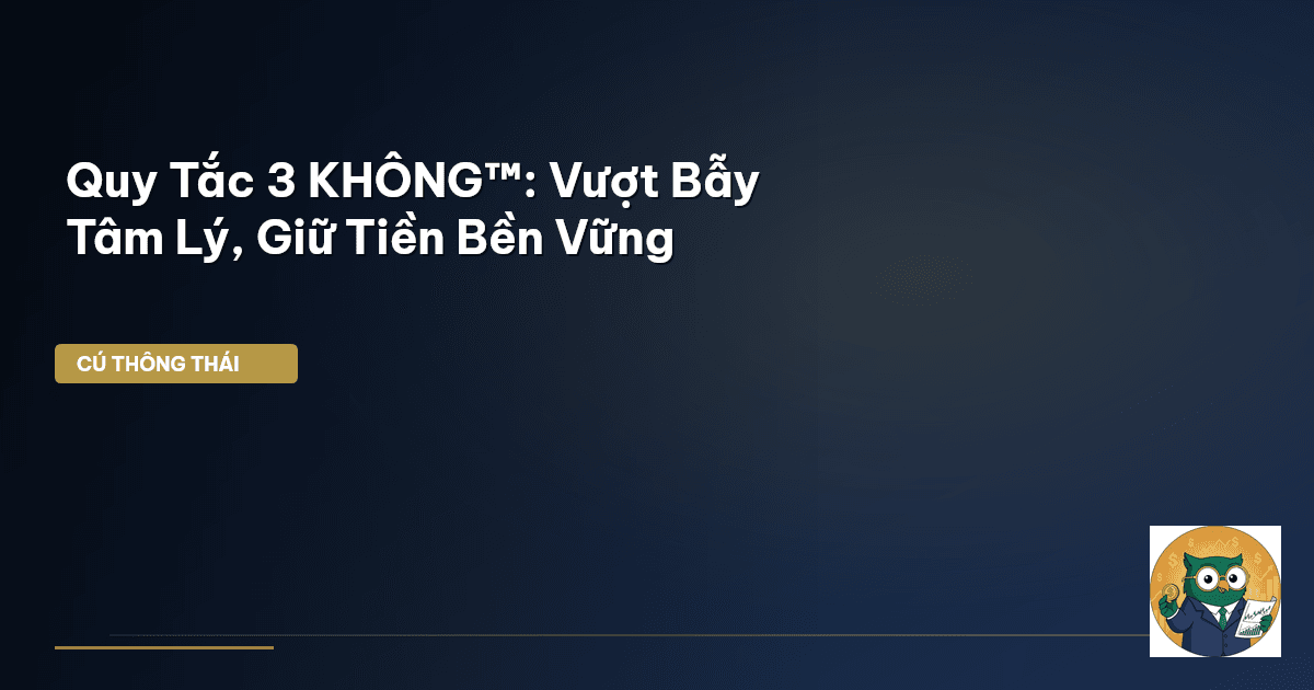 Quy tắc 3 KHÔNG