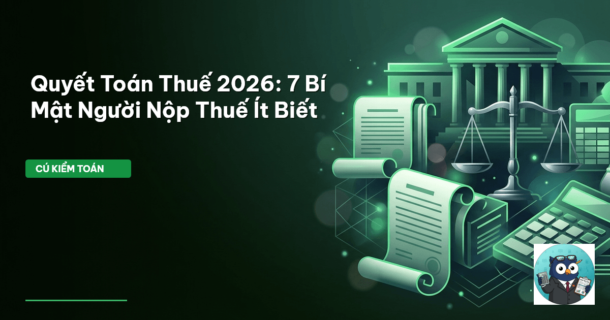 quyết toán thuế 2026