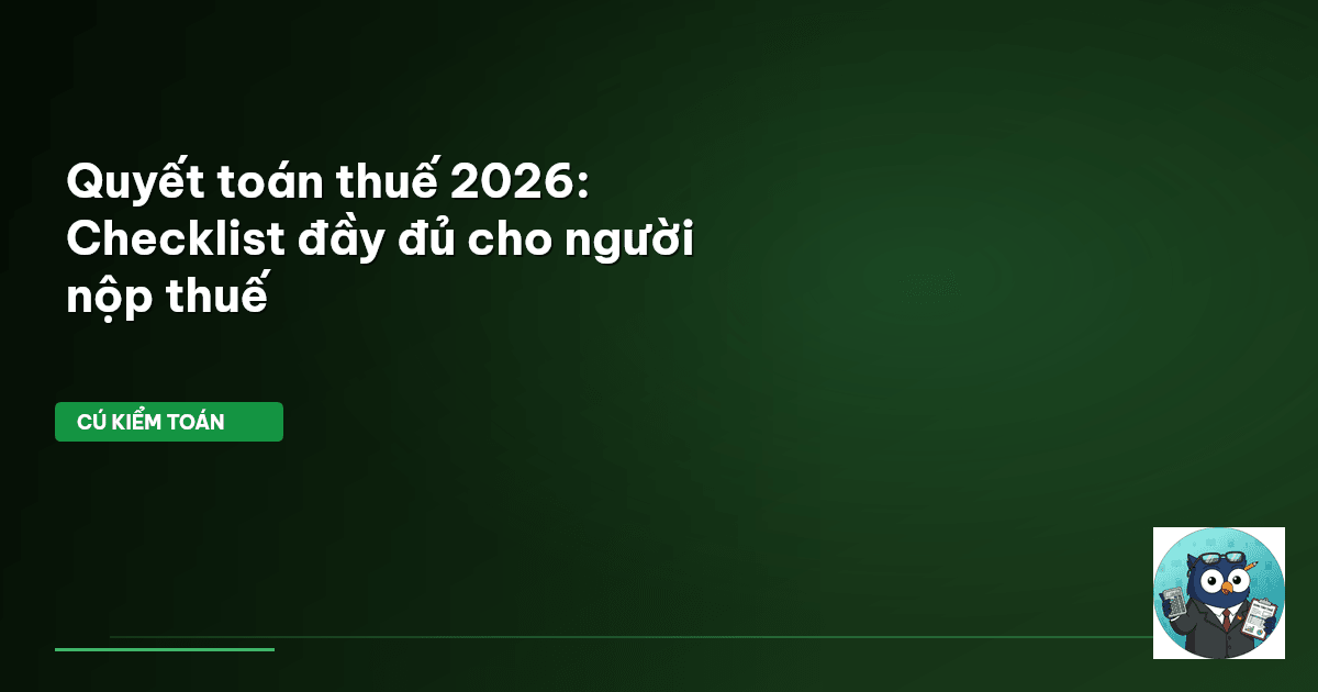 quyết toán thuế