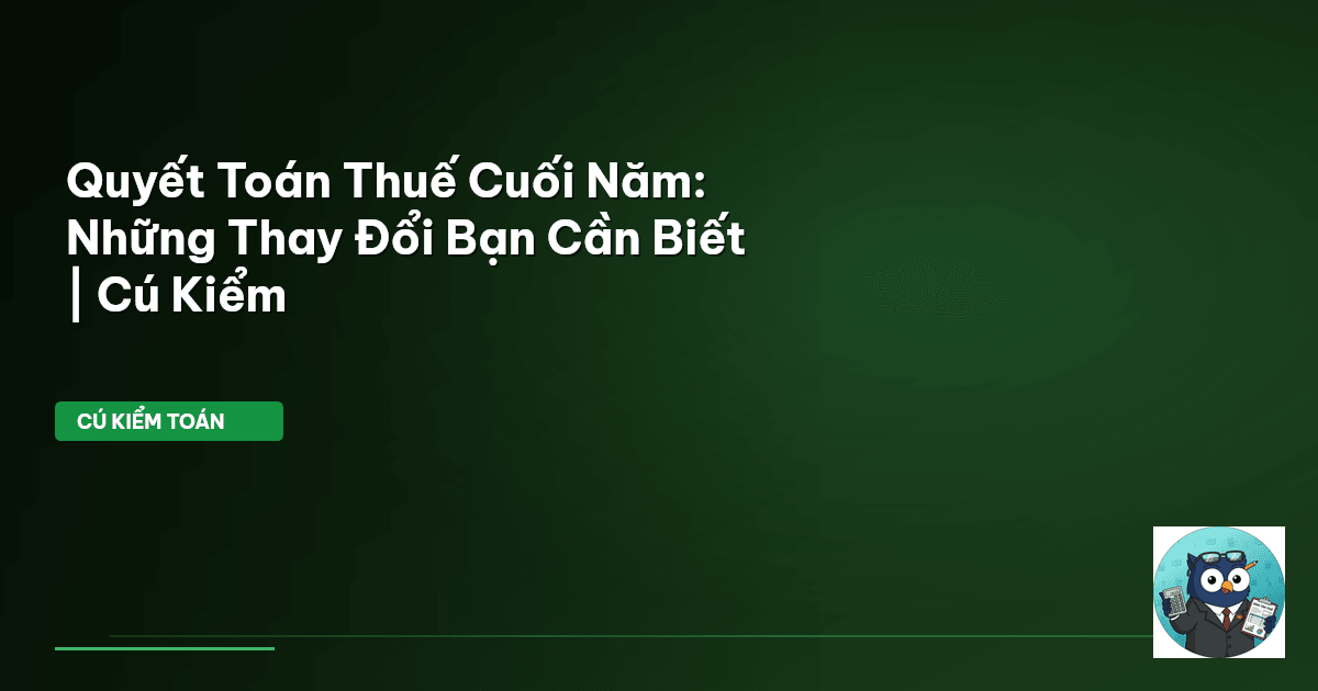 quyết toán thuế