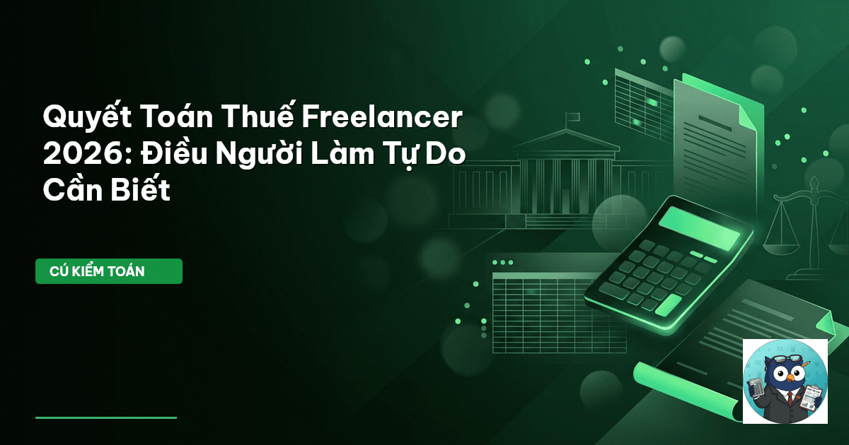 quyết toán thuế freelancer 2026